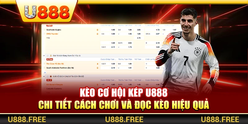 Kèo Cơ Hội Kép U888 – Chi Tiết Cách Chơi Và Đọc Kèo Hiệu Quả