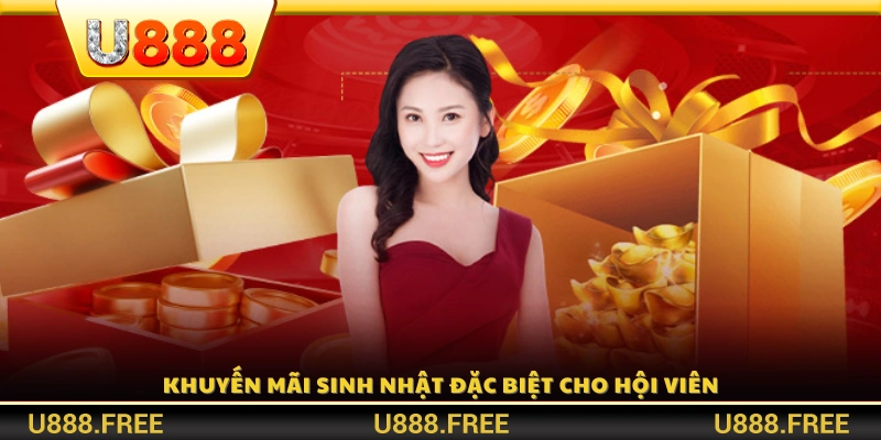 Khuyến mãi đặc biệt mừng sinh nhật 