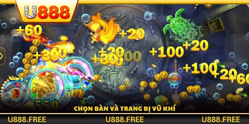 Lựa chọn bàn chơi phù hợp và chuẩn bị vũ khí 