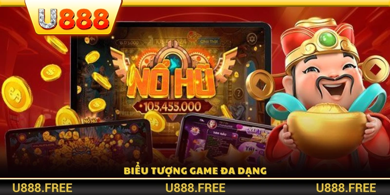 Hệ thống biểu tượng phong phú với nhiều cấp độ thưởng